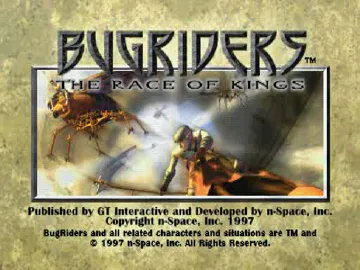 Bugriders - The Race of Kings (US) screen shot title